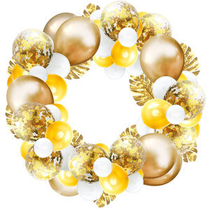 63Pcs <span class=keywords><strong>Rose</strong></span> Or Ballon 12 Pouces Latex Métal Ballon Saint Valentin <span class=keywords><strong>Anniversaire</strong></span> Ouverture <span class=keywords><strong>Guirlande</strong></span> Ballon Romantique Salle De Mariage Disposition - Product Image 1