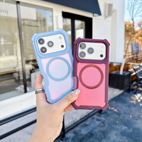 Étui de protection 3 en 1 robuste antichoc magnétique compatible avec iPhone 18 Pro