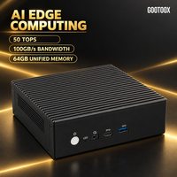 AI Edge Computing Host 50 TOPS Compact AI Server untuk Pengawasan Video Kota Pintar