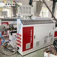 Machine de fabrication de panneaux muraux WPC, ligne d'extrusion de revêtements muraux extérieurs en PE, machine de production de profilés extérieurs en bois-plastique