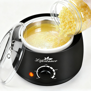 Nhãn hiệu riêng bác sĩ da liễu thử nghiệm vàng ngọc trai ánh sáng lung linh hiệu ứng Hot Sáp Hạt thuốc làm rụng lông cứng Đậu sáp cho khuôn mặt cơ thể Bikini dòng - Product Image 2