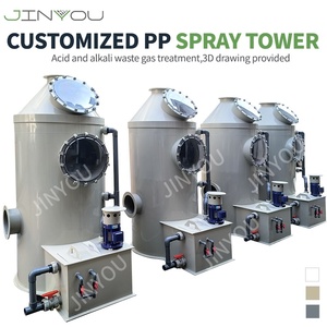 Tháp hấp thụ khí axit và kiềm công nghiệp cho máy lọc khí <span class=keywords><strong>biogas</strong></span>/VOCs/Cl2 - Product Image 3