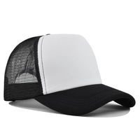 Gorra Trucker con Logotipo Personalizado, Protección Solar, 5 Paneles, Malla de Esponja, Unisex, Ajustable, Transpirable, Elegante, para Viajes al Aire Libre