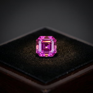 Granate Rosa Natural de Tanzania de 1.79 CT, Corte Asscher Excelente, Impecable, 6.4x6.4x5.0mm, Claridad FL - Product Image 2