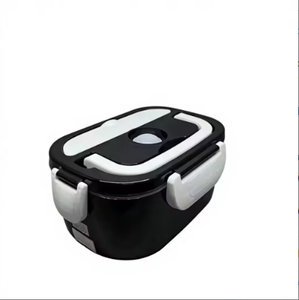 Boîte à lunch électrique portable multifonctionnelle en acier inoxydable 304 pour réchauffer les aliments lors des repas en déplacement - Product Image 2