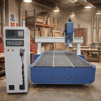 Machine de gravure sur bois professionnelle ATC CNC, routeur CNC à 4 axes avec changeur d'outils automatique, machine de fraisage CNC pour meubles en bois