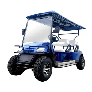 Carrito de golf de coche de club de 6 plazas eléctrico de gran venta Buggy Explore Club Golf Cars Buggies