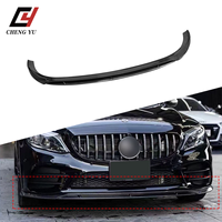 Lèvre de pare-chocs avant en fibre de carbone de haute qualité pour Mercedes Classe C W205 LCI C43 Sport Edition 2019-2021, accessoires de kit carrosserie