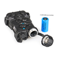 Iluminador IR de 290 Lúmenes con Láser NGAL, Linterna Táctica LED de Plástico HK15-0149 PEQ