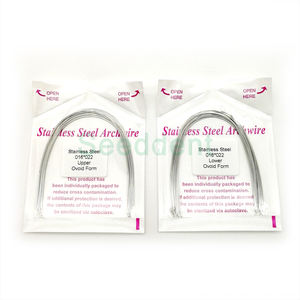 Filo ortodontico ortodontico dentale in acciaio inossidabile rotondo rettangolare - Product Image 4