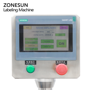 ZONESUN ZS-TB260RA automatique Sauce piquante pot de confiture bouteille ronde inviolable bouchon de bouteille et autocollant de corps étiqueteuse - Product Image 2