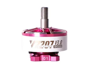 Ventas calientes V2207 V3.0 1750KV/1950KV/2050KV/2550KV 4-6S Motor sin escobillas para FPV Freestyle Racing Drone - Product Image 1