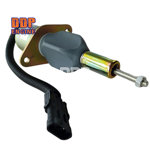 Válvula solenoide de corte de combustible 3928160 SA-4293-12 para motor Cummins C8.3L 6C 6CT 6CTAA8.3 ISC8.3 QSC8.3 - Product Image 1