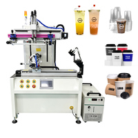 Imprimante automatique pour gobelets, cosmétiques, bouteilles, machines à flamme, machines à sérigraphie, plastique, pour gobelets, imprimante pour canettes PET