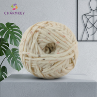 Fancy Chunky 100% Polyester Crochet Textured Tape Hand Knitting Yarn Cheap Prices for Crocheting Bags