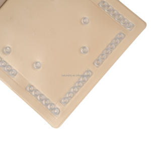 Tapis de bain antidérapant en PVC écologique pour enfants, tapis de douche avec motif animal amusant - Product Image 3