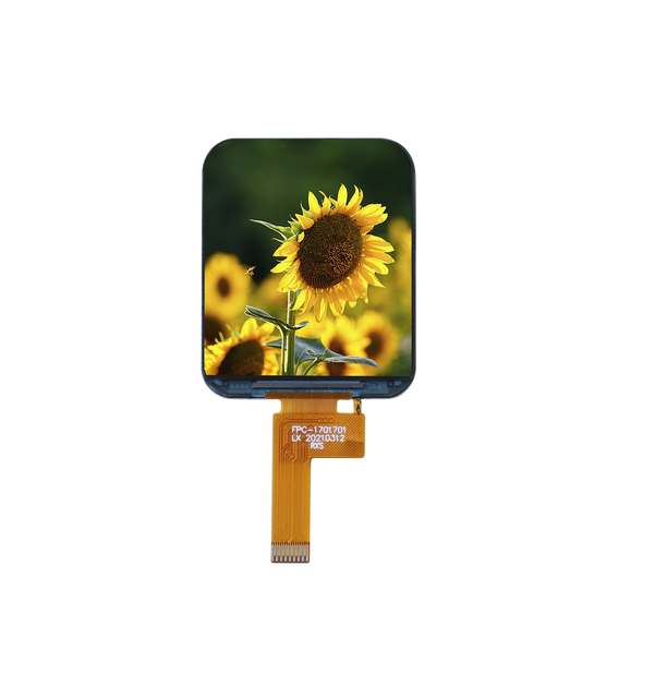 Lianxun 1.7 Inch 240x280 Resolution Lcd Display 450 Nit Brightness SPI Interface IPS TFT LCD Module