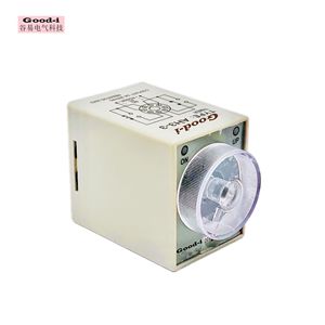 รีเลย์หน่วงเวลา Guyi AH3-3 พร้อมปุ่มหน่วงเวลาการเปิดเครื่องและฐานแบบเข็ม  รับประกันสามปี - Product Image 3