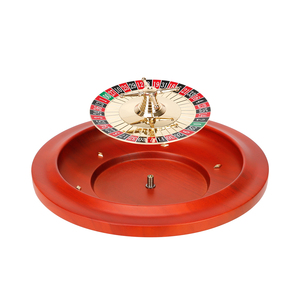 Roulette, roulette européenne professionnelle de 11 pouces, roulette en bois, excellente pour les soirées jeux à domicile. - Product Image 6