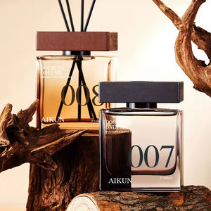 Aikun Natural Fragrance <b>Reed</b> <b>Diffuser</b> Set 100ml Creative Glass Aromatherapy Long-lasting Fresh Air Rattan Ornament DIY - Product Image 1