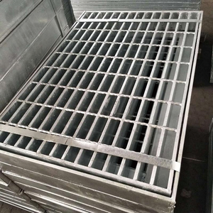Grille en acier au carbone galvanisée, anti-corrosion, durable, conception industrielle <span class=keywords><strong>pour</strong></span> piscine, parking, conteneur, <span class=keywords><strong>allée</strong></span>, poids au mètre carré - Product Image 2