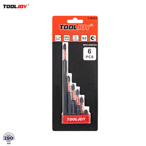 Puntas de Destornillador de Impacto TOOLJOY S2 PH2 de 50 mm, 65 mm, 100 mm, 150 mm, Extra Largas, Magnéticas, Phillips, con Vástago Hexagonal de 1/4 de Pulgada para Atornillador de Impacto - Product Image 3