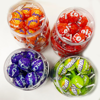 Soda smaak lolly's 21g 50 stuks per pot gemengde fruit harde snoepjes casual snack groothandel zoete snack