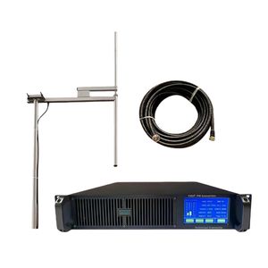 Émetteur FM 1,5 kW (1500 W) avec kit de câblage d'antenne - Stable, faible bruit, pour l'exploitation minière communautaire et la transmission audio sur scène - Product Image 5