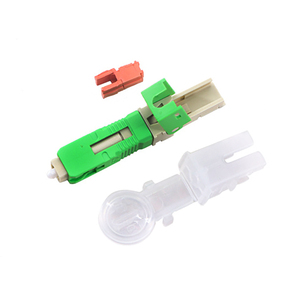 FTTH Metal V-groove Sc Apc Conector rápido Fibra óptica Sc Upc Conector rápido Telecomunicaciones - Product Image 5