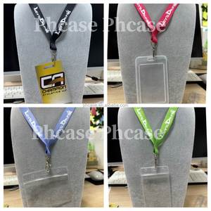 Custom Logo <b>Polyester</b> Neck <b>Lanyard</b> 25mm (1 Inch) Silk Screen Digital Printing Safety Breakaway Buckle - Product Image 3