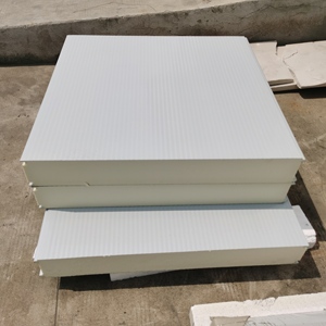 Panneau sandwich en mousse de polyuréthane PIR PUR PU pour chambre froide avec système de fixation Cam Lock, acier coloré ondulé pour entrepôt frigorifique, <span class=keywords><strong>épaisseur</strong></span> 50/75/100/200MM - Product Image 1