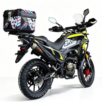 Motor Trail Top Performance Tekken 300 Dirt Bike 300cc 4 Katup 6 Percepatan Berpendingin Oli Gas Moto 300cc 250cc Off Road ADV Mtoorcycle