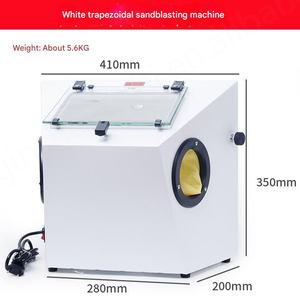 Mini Dry <b>Sandblaster</b> Machine Jewelry Deburring Polishing Machines Metal Construction Sandblasting Equipment - Product Image 4