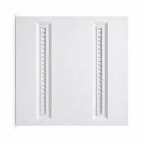 Panneau lumineux rectangulaire à haute efficacité lumineuse 30x120 60x60 60x120, panneau lumineux LED avec lentilles et aérations pour climatiseur