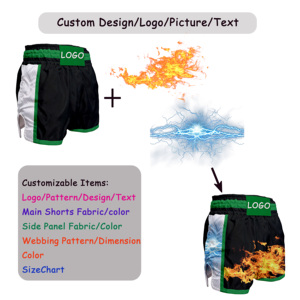 Pantalones Cortos de Entrenamiento para Hombre, Diseño Personalizado de Dragón, UFC, Muay <span class=keywords><strong>Thai</strong></span>, para Gimnasio, Artes Marciales, Boxeo - Product Image 3