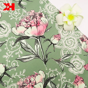 2021 새로운 디자인 사용자 정의 실크 새틴 재고 새틴 꽃 인쇄 패브릭 - Product Image 6