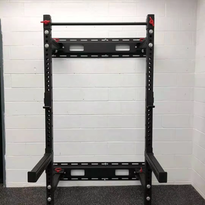 <span class=keywords><strong>Rack</strong></span> per <span class=keywords><strong>Squat</strong></span> da Parete Multifunzionale Pieghevole di Buon Stile 2025, Attrezzatura da Palestra - Product Image 2