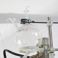 Reactor de Vidrio Borosilicato de Doble Pared de 100L, Recipiente para Reacciones Químicas, Sistema de Mezcla Industrial
