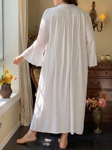 Ropa de Dormir Musulmana Modest Plus Size, Vestido de Casa de Alta Calidad para Mujer Talla Grande - Product Image 5