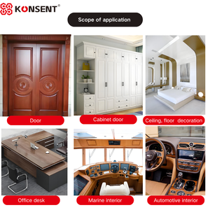 Chịu được nhiệt độ cao chân không màng Báo Chí chế biến gỗ keo MDF gỗ Bảng điều chỉnh <span class=keywords><strong>Polyurethane</strong></span> dính cho PVC phim - Product Image 4