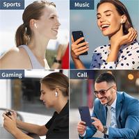 Écouteurs stéréo sans fil Remax, écouteurs intra-auriculaires sans fil Bluetooth avec micro à réduction de bruit pour le sport/l'entraînement