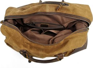 Borsa da viaggio in pelle con logo personalizzato all'ingrosso della fabbrica <span class=keywords><strong>per</strong></span> uomini sport in palestra Weekender bagaglio a mano in pelle <span class=keywords><strong>per</strong></span> aerei - Product Image 6