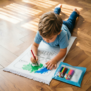 <span class=keywords><strong>Tapis</strong></span> de prière <span class=keywords><strong>interactif</strong></span> pour enfants musulmans 2026, <span class=keywords><strong>tapis</strong></span> de prière islamique de qualité supérieure, ensemble cadeau pour enfants avec stylo à colorier - Product Image 1