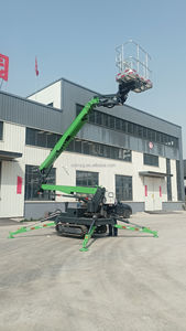 स्पाइडर मैन बकेट लिफ्ट भारी उछाल उठाने चेरी पिकर 30 फीट 40फीट 50फीट 60 फीट नई स्थिति इलेक्ट्रिक 380 वी बड़ी टोकरी एल्यूमीनियम मिश्र धातु - Product Image 4