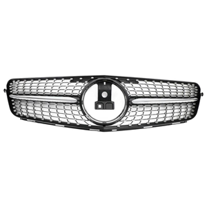 Kit Carrozzeria Stile C63 per Mercedes Classe C W204 C200 C260 <span class=keywords><strong>C180</strong></span>, Paraurti Anteriore e Posteriore, Griglia in Materiale PP, 11-13 Anni - Product Image 1