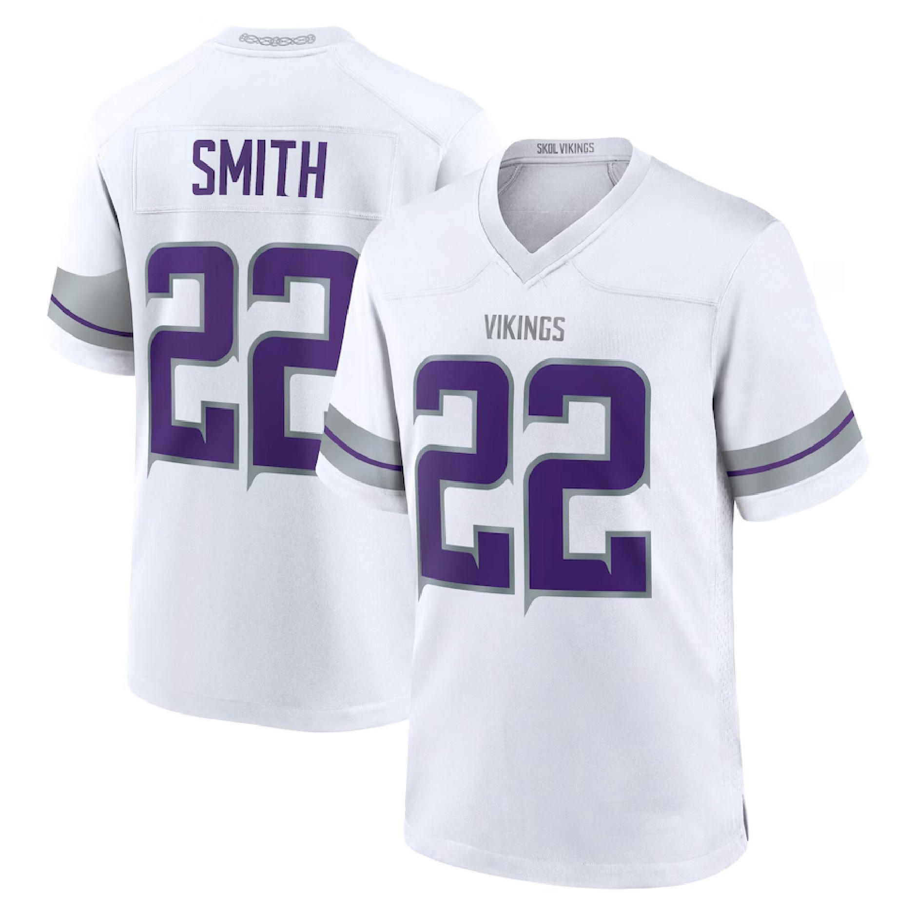 22#Harrison Smith White