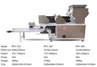 Vente directe usine – Machine à pâtes fraîches automatique MT5-300 à 5 groupes de rouleaux de 300 mm pour supermarché, qualité supérieure