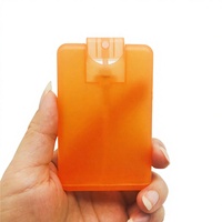 En stock, atomiseur de parfum portable multi-usages de 20 ml, carré, rectangulaire, tendance, plat, mini vaporisateur d'alcool, flacon de désinfectant pour les mains