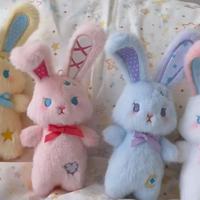 Peluche Lapin du Zodiaque Super Douce en Polyester, Jouet en Peluche 11-30cm, Accessoire Cadeau de Noël