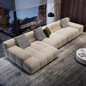 Vakuum-Ledersessel Blau Wohnzimmer L-Form Bezug <span class=keywords><strong>Sofa</strong></span> Möbelset Ecksofa Schlafsofa Prüfungsfreundliches Faulbett - Product Image 1